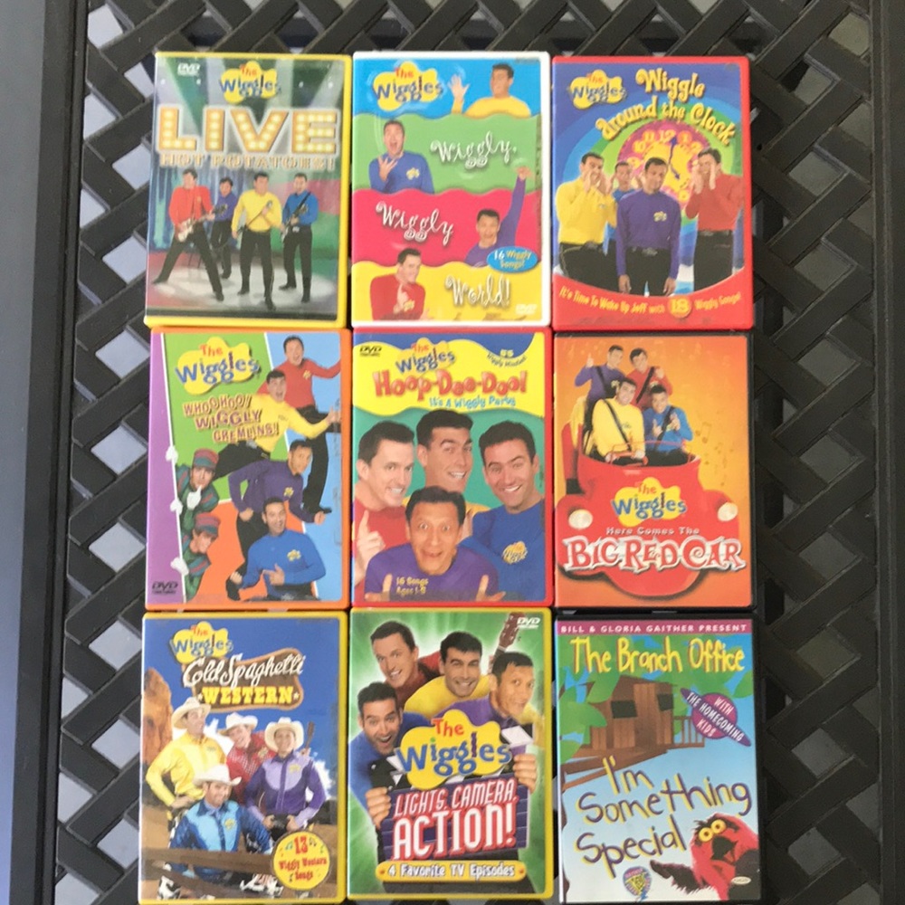 Wiggles DVDS